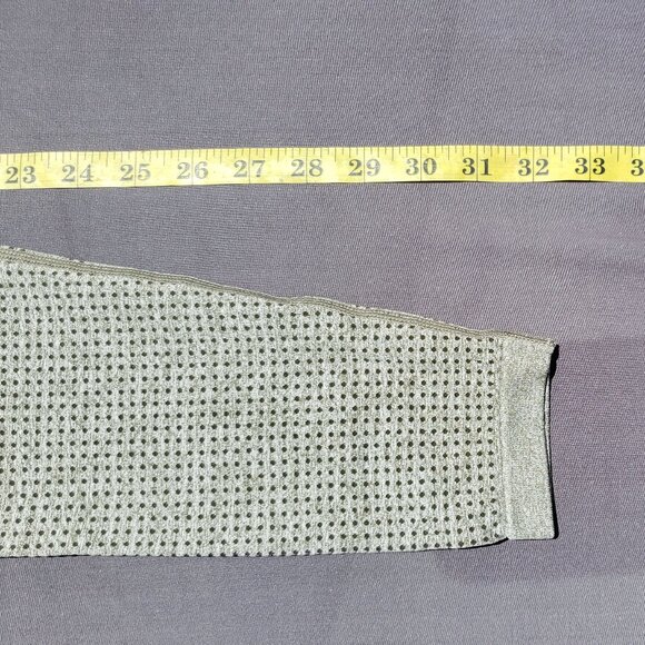 Seamless Leggings Smile Contour High Waist Workout Gym Yoga Pants Green NWT - Picture 9 of 11